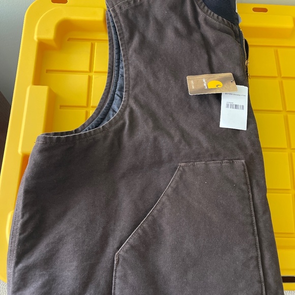 Mens 4xl Carhart vest Brn - Picture 6 of 8